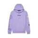 BLUZA Z KAPTUREM FOX LADY HELLO FUTURE FLEECE PO LILAC XS