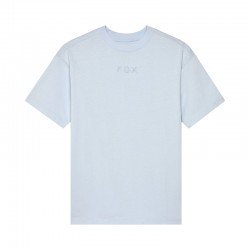 T-SHIRT FOX LADY WORDMARK OS PALE BLUE XS