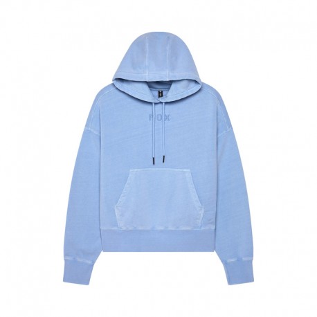 BLUZA Z KAPTUREM FOX LADY WORDMARK OVERSIZED FLEECE PO CASHMERE BLUE XS