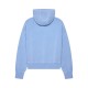 BLUZA Z KAPTUREM FOX LADY WORDMARK OVERSIZED FLEECE PO CASHMERE BLUE XS