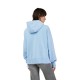 BLUZA Z KAPTUREM FOX LADY WORDMARK OVERSIZED FLEECE PO CASHMERE BLUE XS