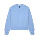 BLUZA FOX LADY WORDMARK OVERSIZED FLEECE CREW CASHMERE BLUE XS