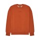 BLUZA FOX WORDMARK OVERSIZED FLEECE CREW COGNAC S