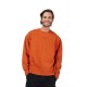 BLUZA FOX WORDMARK OVERSIZED FLEECE CREW COGNAC S