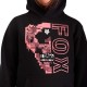 BLUZA Z KAPTUREM FOX JUNIOR IMAGE SKULL FLEECE PO BLACK YS