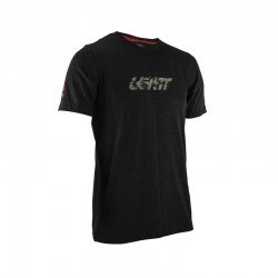 T-SHIRT LEATT CAMO BLACK XL