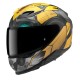 KASK HJC F71 BUMBLEBEE HASBRO YELLOW/BLACK S