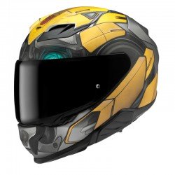 KASK HJC F71 BUMBLEBEE HASBRO YELLOW/BLACK S