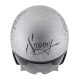 KASK SUOMY ROKK OLDSCHOOL SILVER SCRATCH