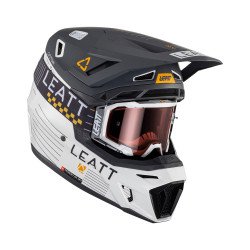 Leatt Moto 8.5 V23 + GOGLE VELOCITY 5.5 HELMET KIT METALLIC