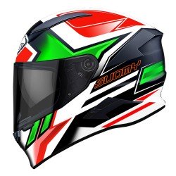 KASK SUOMY SPEEDSTAR ASYMMETRIC GREEN/RED