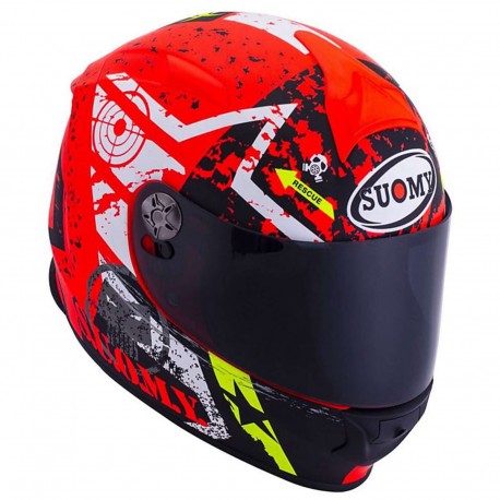 SUOMY SR SPORT STARS ORANGE HELMET