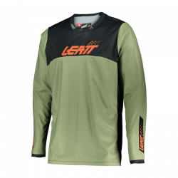 KOSZULKA LEATT MOTO 4.5 ENDURO JERSEY CACTUS ZIELONY/SZARY