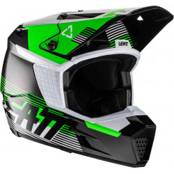 KASK LEATT MOTO 3.5 V22 CZARNY/ZIELONY