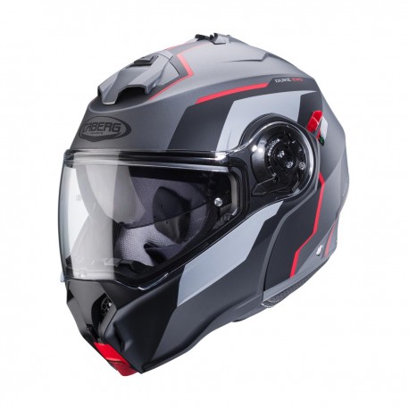 KASK CABERG DUKE X CZARNY/SZARY/FLUO MAT