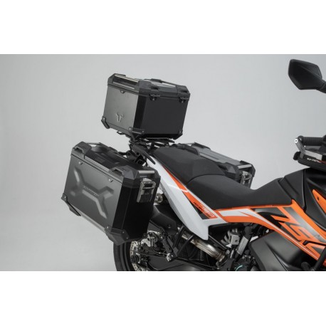 ZESTAW BAGAŻOWY ADVENTURE SW-MOTECH KTM 790 ADV/R (19-), BLACK