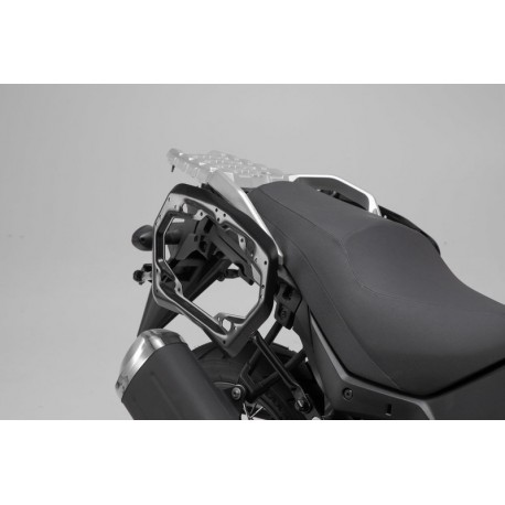 ZESTAW BAGAŻOWY ADVENTURE SW-MOTECH SUZUKI DL 650 V-STROM (17-), SILVER