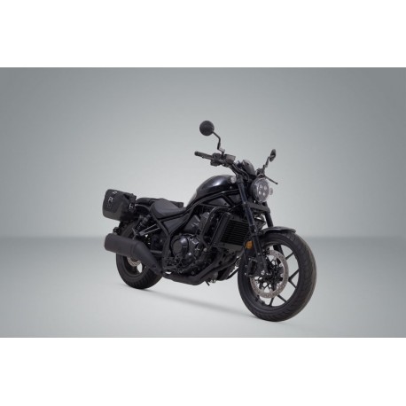 ZESTAW SAKW I STELAŻY LEGEND GEAR BLACK EDITION SW-MOTECH HONDA CMX1100 (20-)