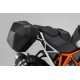 ZESTAW KUFRÓW BOCZNYCH URBAN ABS I STELAŻY SW-MOTECH KTM 1290 SUPER DUKE R (16-), BLACK 2X16,5L