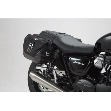 ZESTAW SAKW I STELAŻY LEGEND GEAR SW-MOTECH TRIUMPH STREET TWIN (16-) / CUP (16-) BROWN