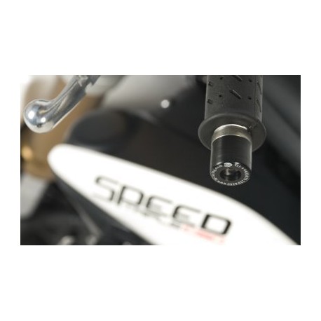 KOŃCÓWKI KIEROWNICY RG RACING TRIUMPH DAYTONA 955 00 ONWARDS, SPEED TRIPLE 11-15 BLACK