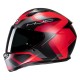 KASK HJC C10 TINS BLACK/RED XS