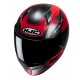 KASK HJC C10 TINS BLACK/RED XS