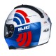 KASK HJC C70 CURVES BLUE/WHITE/RED XS