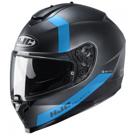 KASK HJC C70 EURA BLACK/BLUE XS