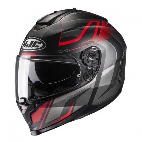 KASK HJC C70 LANTIC BLACK/RED XS