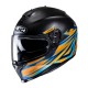 KASK HJC C70 PENTAS ORANGE/BLUE XS