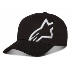 CZAPKA Z DASZKIEM ALPINESTARS CORP SNAP 2 BLACK/WHITE OS