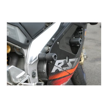 CRASHPADY CLASSIC RG RACING APRILIA RSV MILLE/RSVR 98- 03/TUONO REAR ENGINE MOUNT BLACK