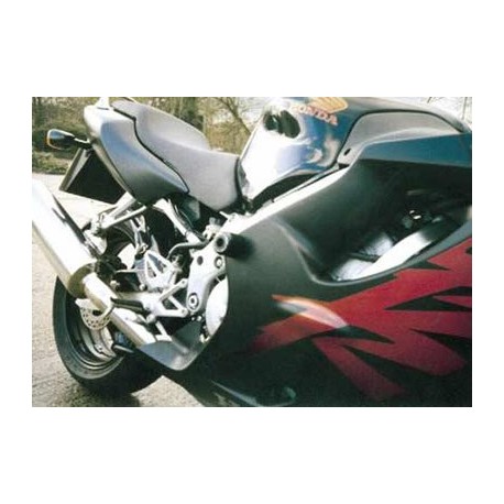 CRASHPADY CLASSIC RG RACING HONDA CBR600F 99- 07 (ALU FRAME) BLACK