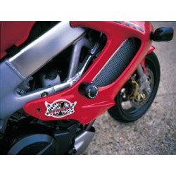 CRASHPADY CLASSIC RG RACING HONDA VTR1000 FIRESTORM BLACK