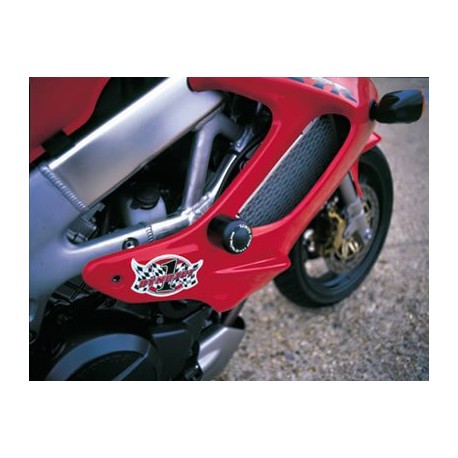 CRASHPADY CLASSIC RG RACING HONDA VTR1000 FIRESTORM BLACK