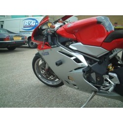 CRASHPADY CLASSIC RG RACING MV AGUSTA F4, LOWERS BLACK