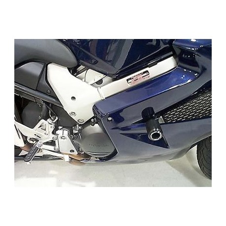 CRASHPADY CLASSIC RG RACING HONDA VFR800 02- 13 (VTEC) BLACK