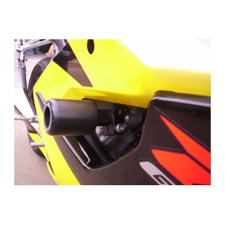 CRASHPADY CLASSIC RG RACING SUZUKI GSXR1000K5-K6 BLACK