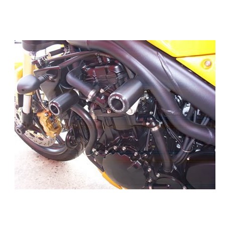 CRASHPADY CLASSIC RG RACING TRIUMPH SPEED TRIPLE 97- 07 BLACK