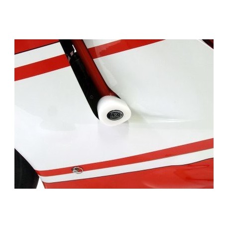 CRASHPADY AERO RG RACING DUCATI 848, 1098, 1098S, 1098R WHITE