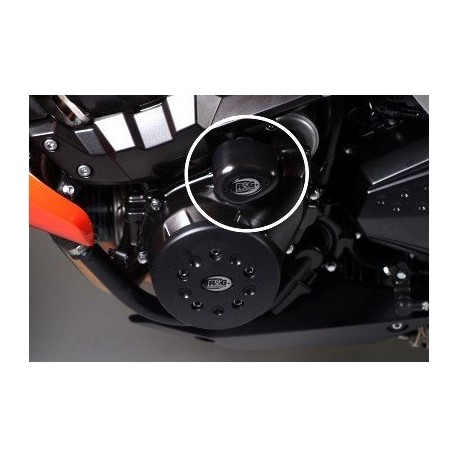 CRASHPADY AERO RG RACING KAWASAKI Z1000 07- 09, Z750R BLACK