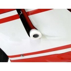 CRASHPADY AERO RG RACING HONDA CBR 1000RR 06- 07 WHITE