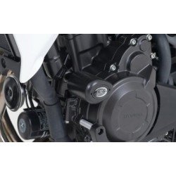 CRASHPADY AERO RG RACING HONDA CB500F 13-/CB500X 13-/CB400X 13- BLACK