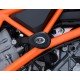 CRASHPADY AERO RG RACING KTM 1290 SUPER DUKE R 14- 19/1290 SUPER DUKE GT 16- BLACK