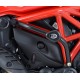 CRASHPADY AERO RG RACING DUCATI MONSTER 1200(S)/MONSTER 821/MONSTER 1200R BLACK