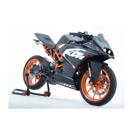 CRASHPADY AERO RG RACING KTM RC125/200, RC390 UP TO 21 BLACK