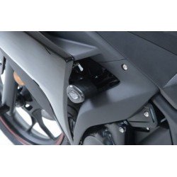 CRASHPADY AERO RG RACING RACE TYPE, YAMAHA YZF-R25 14- 18/YZF-R3 15- 18 BLACK