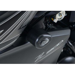 CRASHPADY AERO RG RACING KAWASAKI Z250 13- 18/Z300 15- BLACK