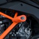 CRASHPADY AERO RG RACING KTM RC125/200, RC390 UP TO 21 ORANGE